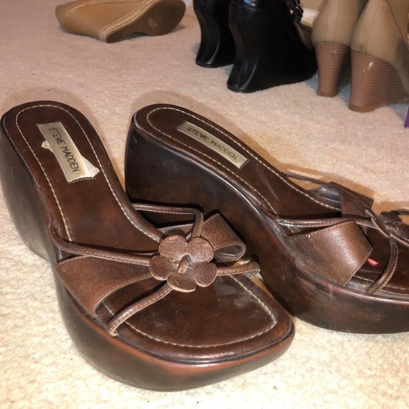 Steve Madden Rosiee Wedge Sandals 
